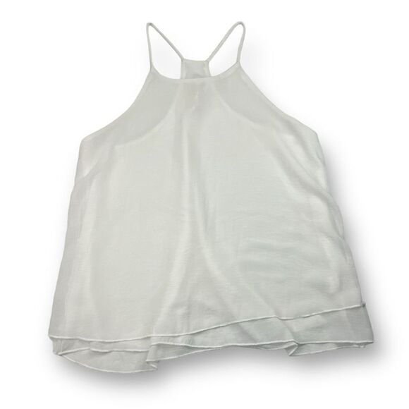 Blu Pepper White Camisole Blouse Top Size Medium - Picture 1 of 5